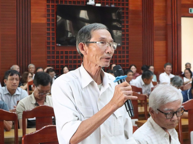 Chủ tịch Hội Luật gia Việt Nam tr&igrave;nh b&agrave;y cam kết trước cử tri Đ&agrave; Nẵng- Ảnh 8.