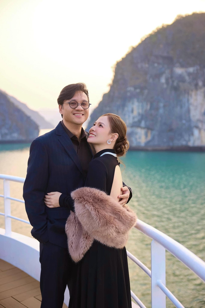 "Mỹ nhân thời tiết": Bất ngờ "báo động đỏ" trong ngày sinh nhật chồng đạo diễn - Ảnh 4.