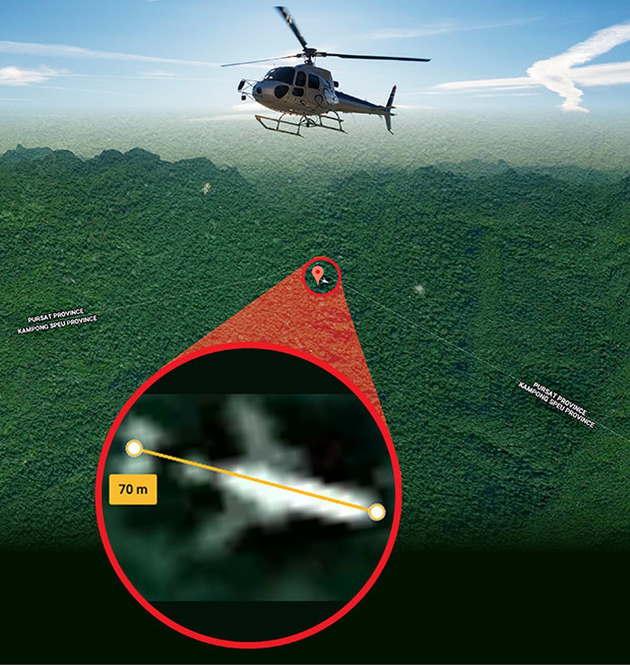 Nghi vấn máy bay MH370 rơi ở Campuchia