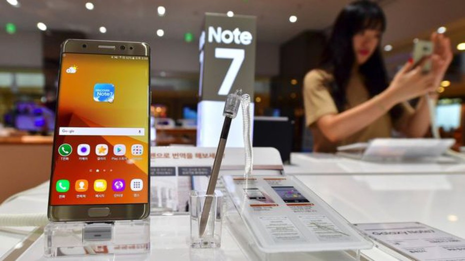 Samsung Việt Nam khai tử Note 7, hoàn tiền 100% cho khách hàng