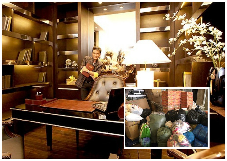 Mr Đàm biến biệt thự triệu đô thành kho để đồ ủng hộ miền Trung