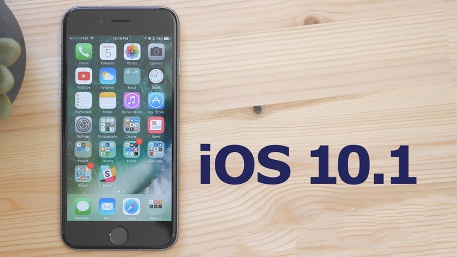 Apple phát hành iOS 10.1 cải tiến chức năng chụp ảnh iPhone 7 Plus