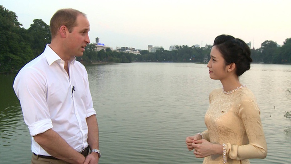 MC ‘nói tiếng Anh như gió’ giao lưu với Hoàng tử William là ai?