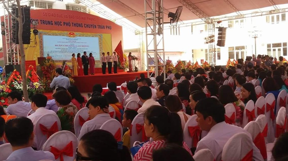 THPT Trần Phú (Hải Phòng) : 30 năm khẳng định thương hiệu giáo dục