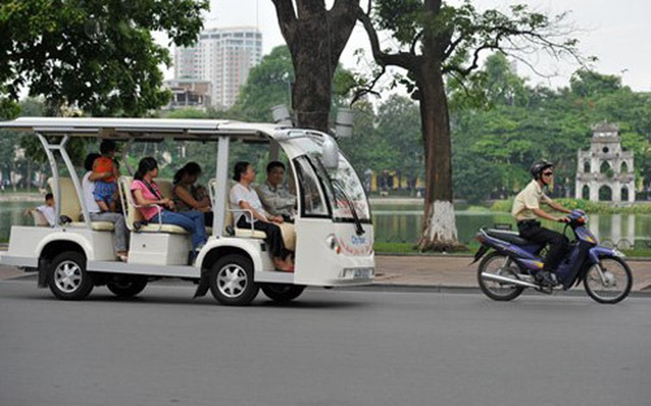 Thí điểm xe 4 bánh chuyên chở khách du lịch