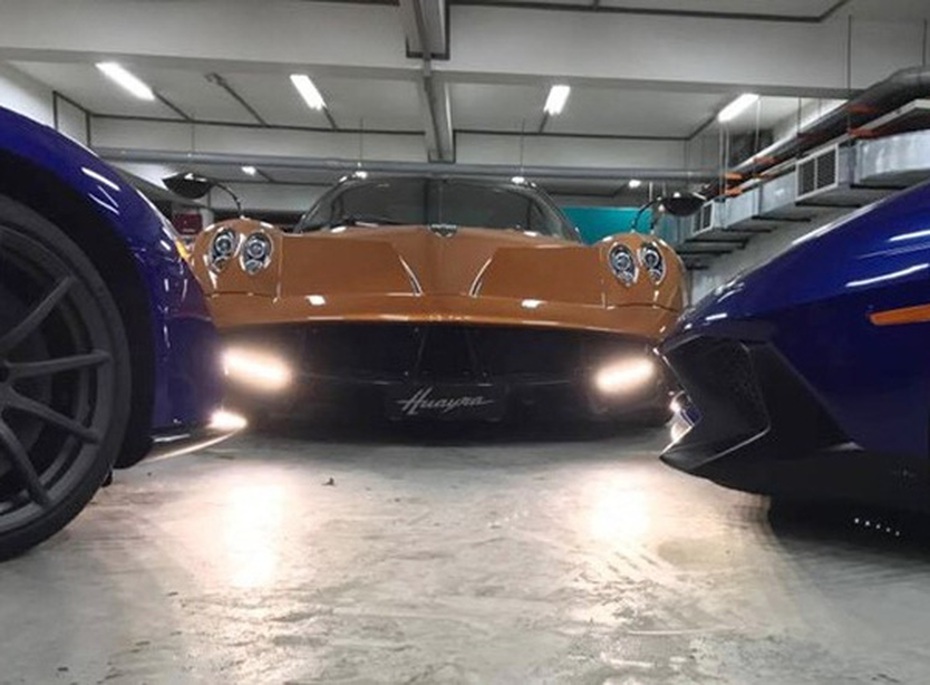 Vẻ đẹp của 'siêu phẩm' Pagani Huayra qua góc máy của Minh 'Nhựa'