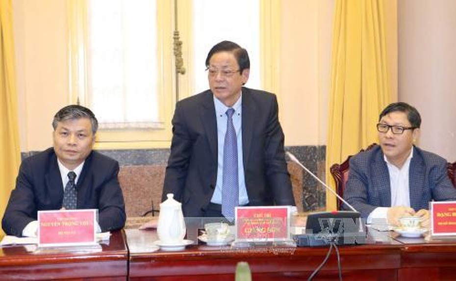 Văn phòng Chủ tịch nước họp báo công bố 3 Luật mới