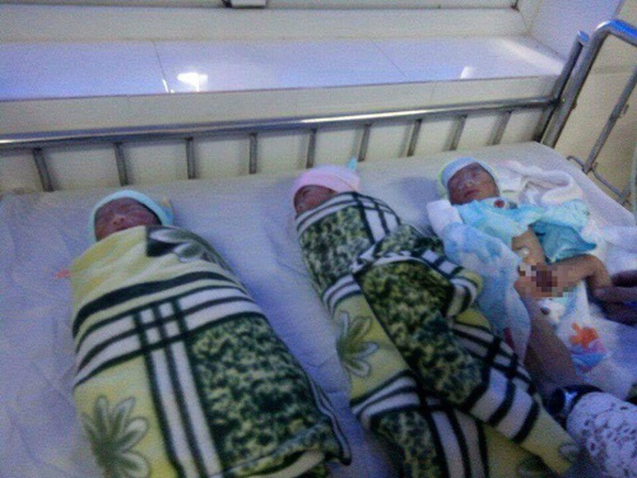 Nghệ An: Ca sinh 3 hy hữu của sản phụ vùng cao