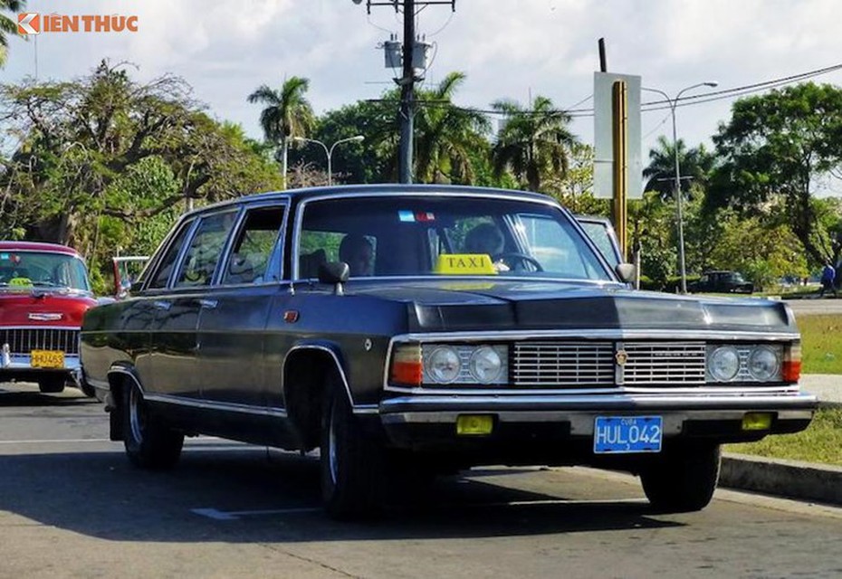 Limousine của ông Fidel Castro 'tái sinh' thành taxi tại Cuba