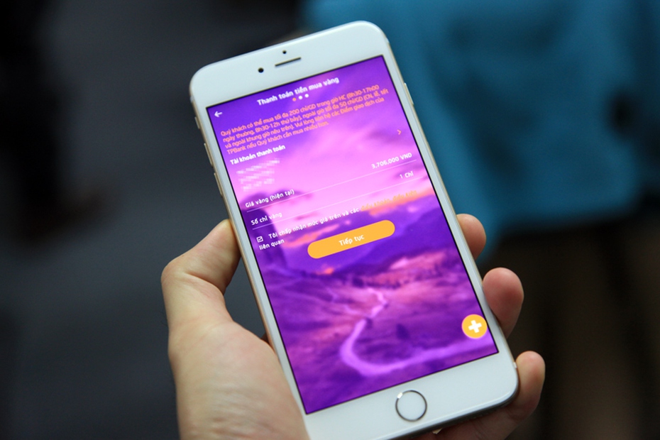 eBank TPBank mở tính năng mua vàng Thần tài