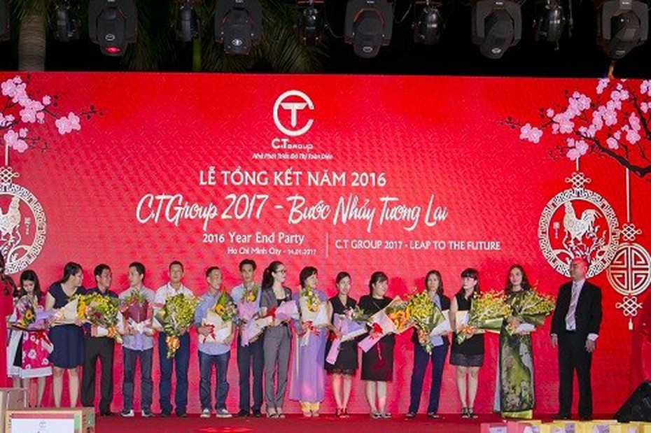 C.T Group 2016 thưởng tết tiền tỷ cho CBNV xuất sắc