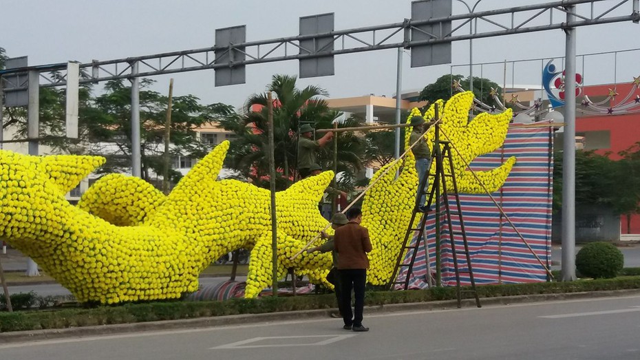 Đôi rồng ‘lạ’ ở Hải Phòng: Dân vẫn ‘nhận ra’ rồng đấy thôi!