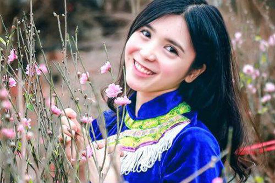 Hotgirl Kem xôi xinh ngất ngây trong ảnh thiếu nữ H’Mông chào xuân