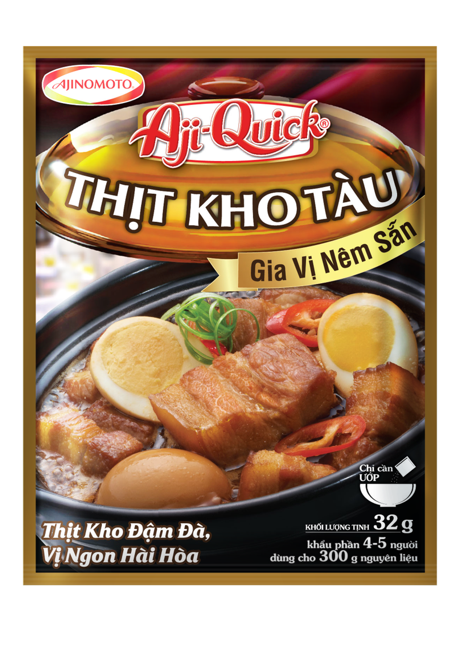 Kho thịt, cá vừa dễ vừa ngon cùng Aji-Quick món kho