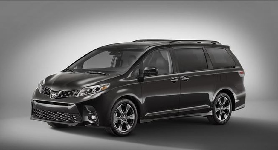 Rò rỉ hình ảnh Toyota Sienna 2018 sẽ ra mắt trong tháng 4