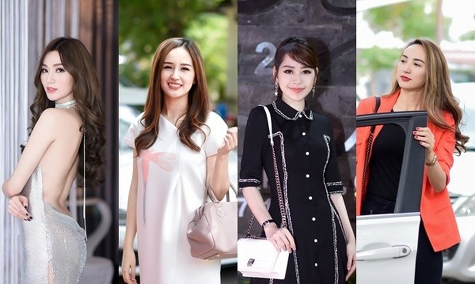 Khánh My đối lập phong cách với dàn mỹ nhân 'kín cổng cao tường'