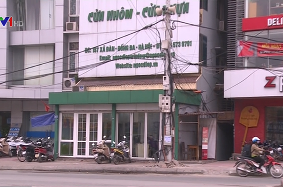 Khi phần lấn chiếm nằm ngoài... vùng tháo dỡ