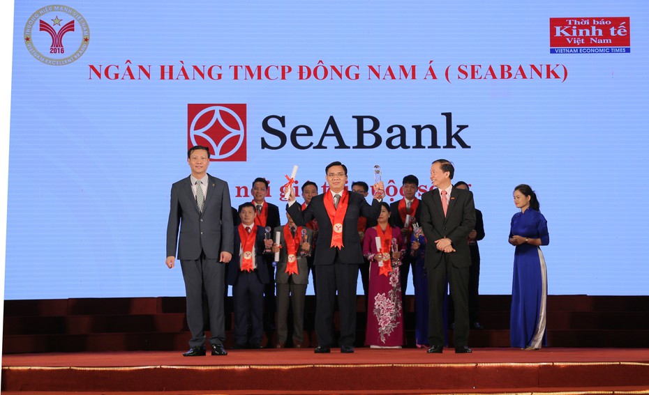 SeABank lần thứ 8 liên tiếp nhận giải ‘Thương hiệu mạnh Việt Nam'