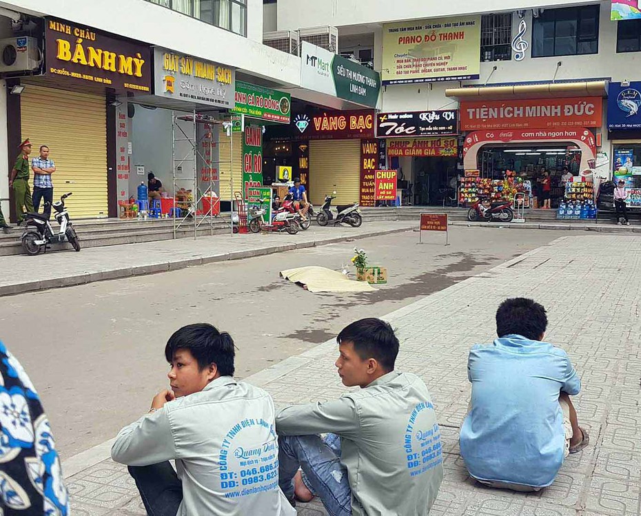 Xác định nguyên nhân cô gái tử vong vì rơi từ chung cư Linh Đàm