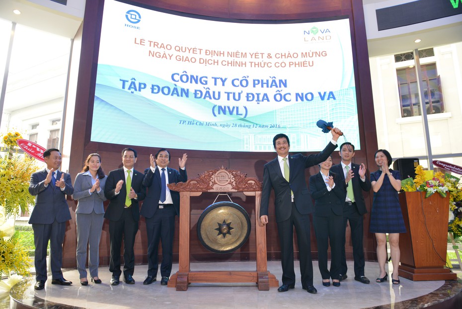 Novaland sau 01 quý lên sàn