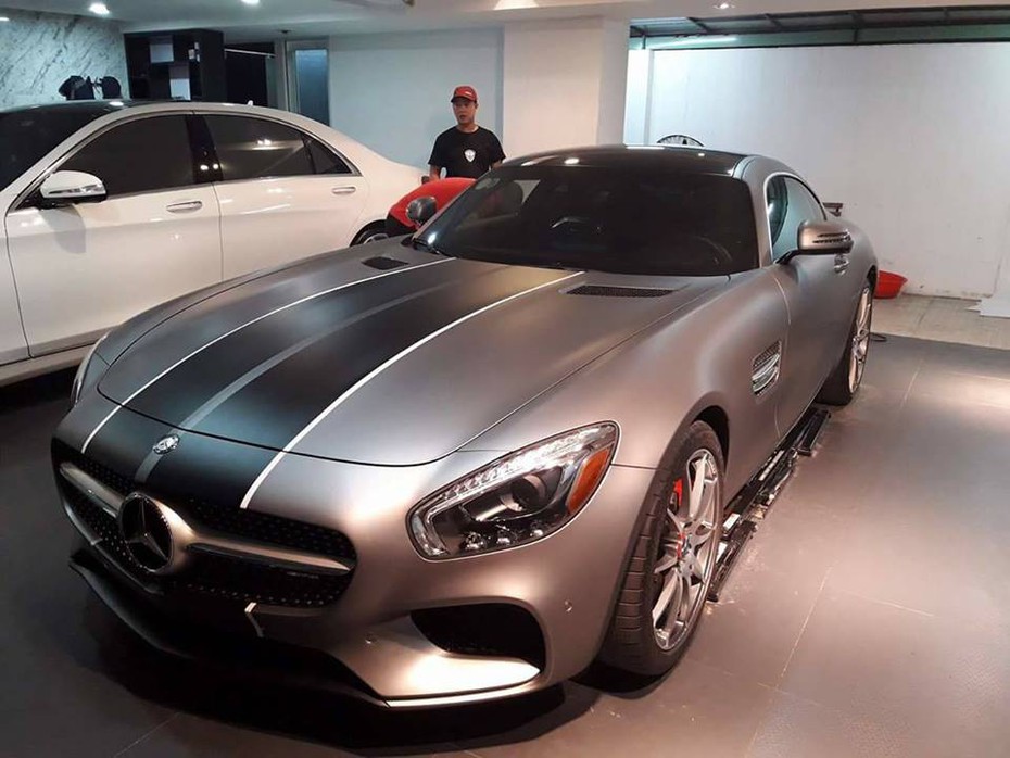 Mercedes-Benz AMG GT-S mới tậu của Cường Đô la thay ‘áo mới’