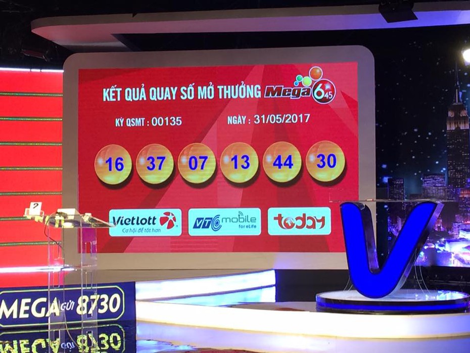 Kết quả xổ số Vietlott Mega ngày 31/5: Jackpot 22 tỷ đồng vô chủ