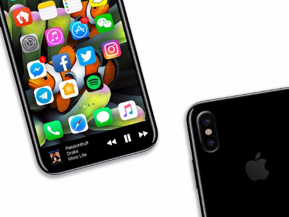 Lộ diện hình ảnh cách thức hoạt động trên màn hình iPhone 8