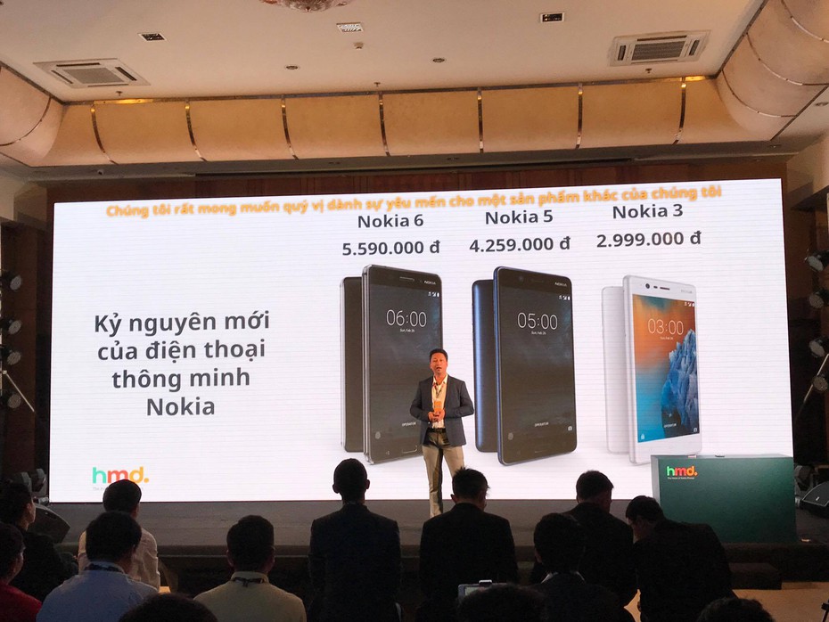 'Mục sở thị' Nokia 3, 5, 6 vừa chính thức ra mắt tại Việt Nam