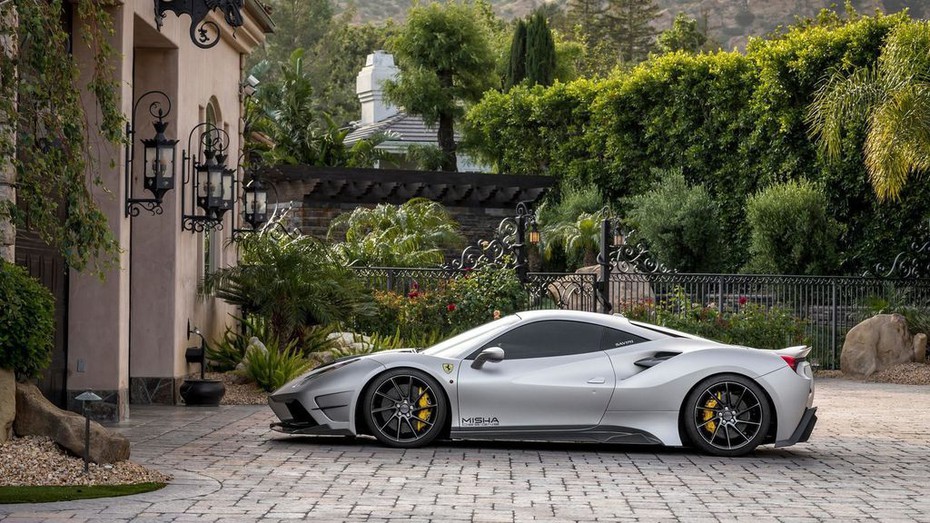 Ferrari 488 GTB hầm hố và dữ dằn qua gói độ hãng Misha Designs