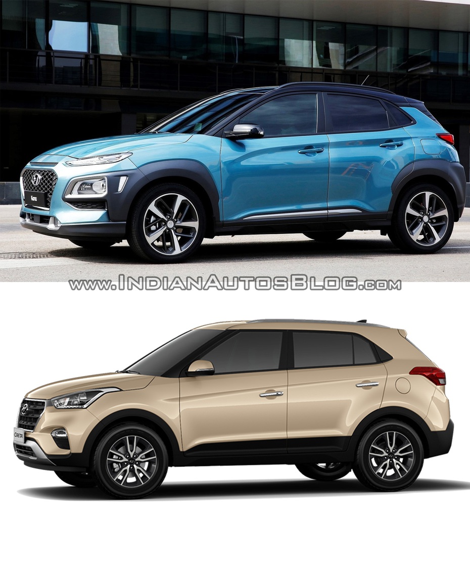 Hyundai Kona và Hyundai Creta: 'Kẻ tám lạng người nửa cân'