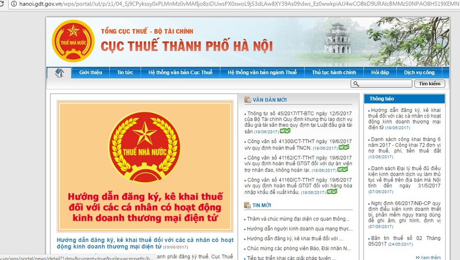 Tới lượt người kinh doanh online tại Hà Nội phải nộp thuế