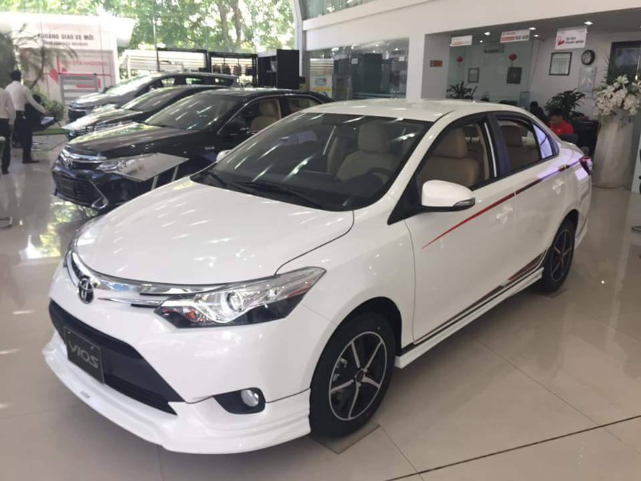 Những hình ảnh chiếc Toyota Vios TRD 2017 đầu tiên tại Hà Nội