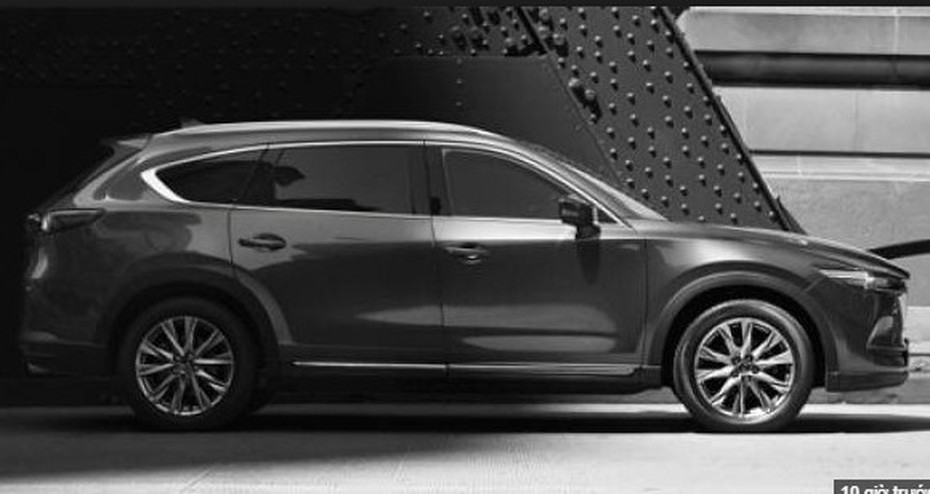 Lộ ảnh ngoại thất về hàng hot Mazda CX-8 2018