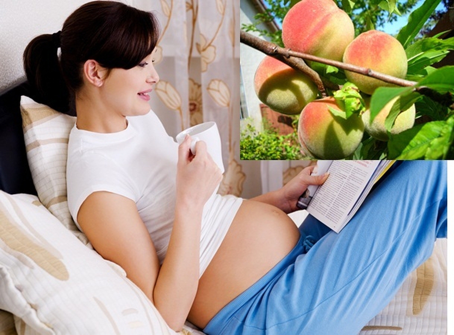 Bà bầu có cần kiêng ăn đào?