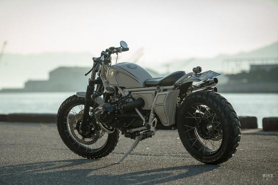 Ngỡ ngàng với bản độ BMW R nineT Scrambler của thợ độ Nhật