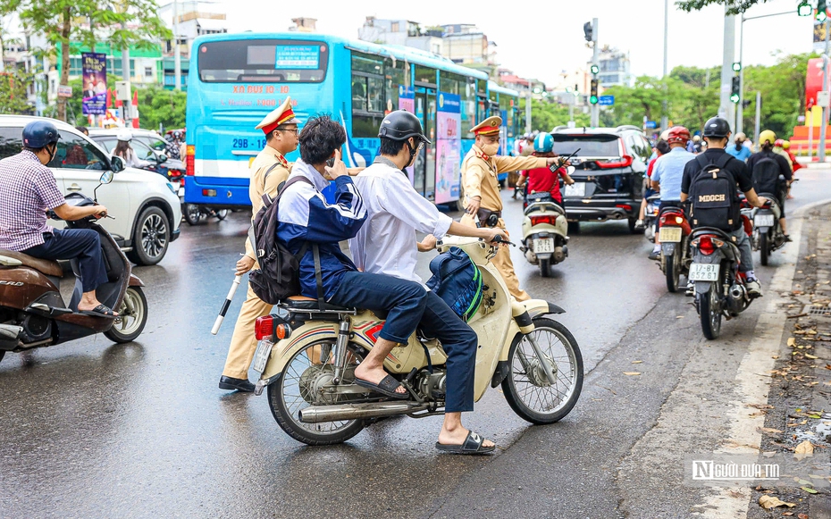 Hà Nội: Mở đợt cao điểm xử lý học sinh vi phạm giao thông