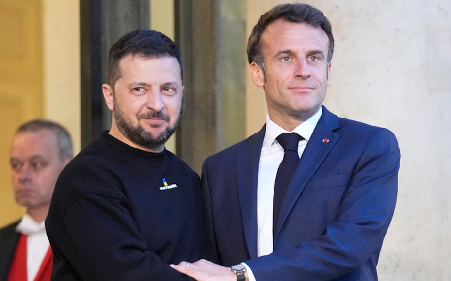 Ông Zelensky tới Paris, lần thứ 5 hội đàm với ông Macron