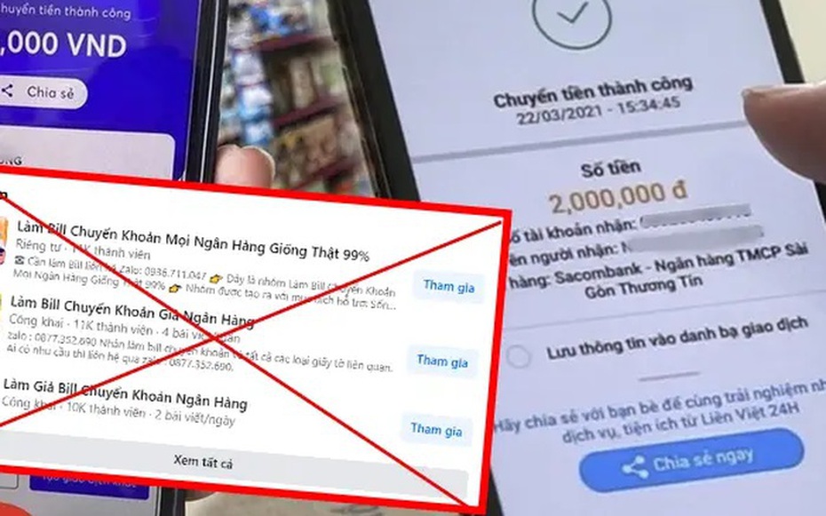 Bộ Công an: Sẽ xử lý hành vi "phông bạt" chuyển tiền từ thiện khi có tin báo tố giác