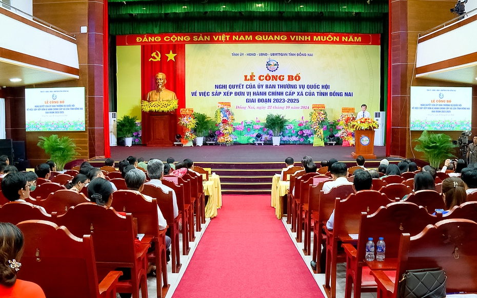 Đồng Nai điều chỉnh giảm 11 đơn vị hành chính cấp xã