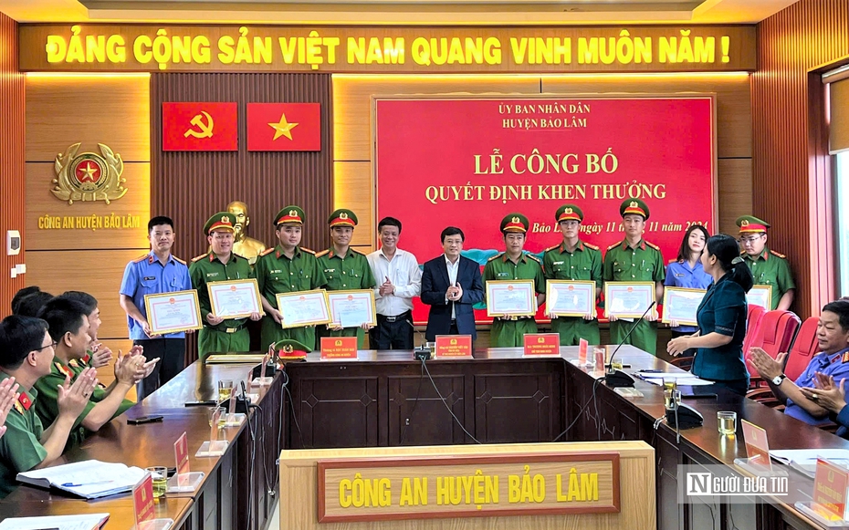 Lâm Đồng khen thưởng đột xuất lực lượng điều tra vụ án khai thác gỗ quý trái phép