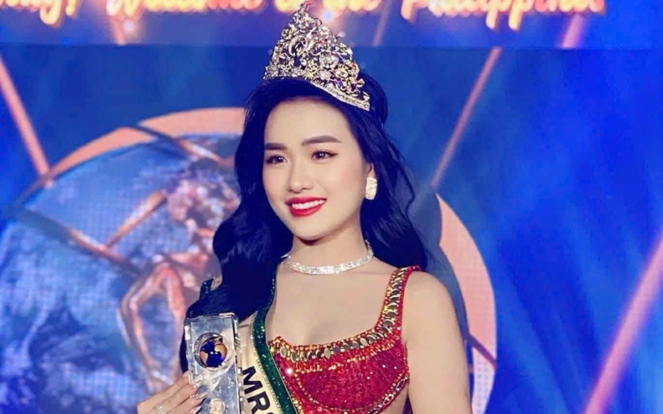 Vũ Thị Hoa đăng quang Mrs Earth International 2024