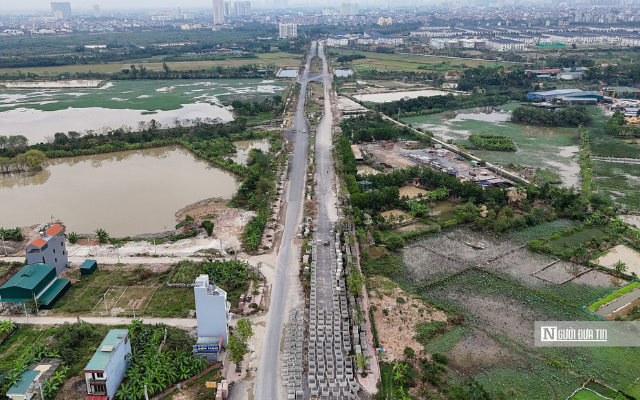 Hà Nội: Tuyến đường dài 2,9km gần 500 tỷ đồng làm 4 năm vẫn chưa xong