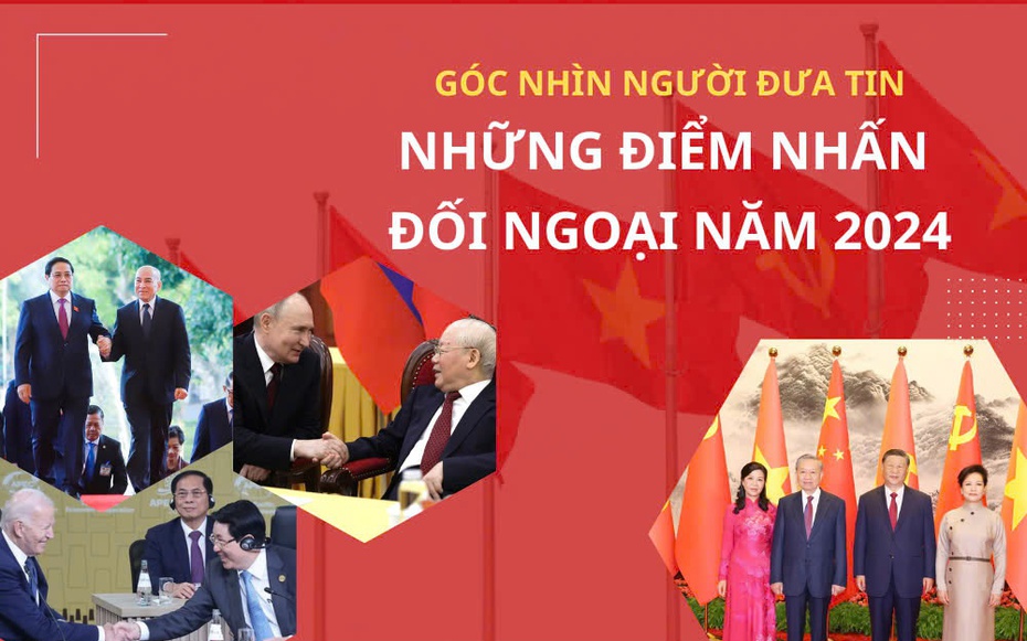 Góc nhìn Người Đưa Tin: Những điểm nhấn đối ngoại năm 2024