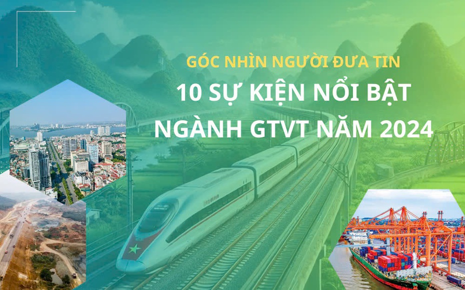 Góc nhìn Người Đưa Tin: 10 sự kiện nổi bật ngành GTVT năm 2024