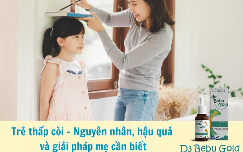 Trẻ thấp còi - Nguyên nhân, hậu quả và giải pháp mẹ cần biết