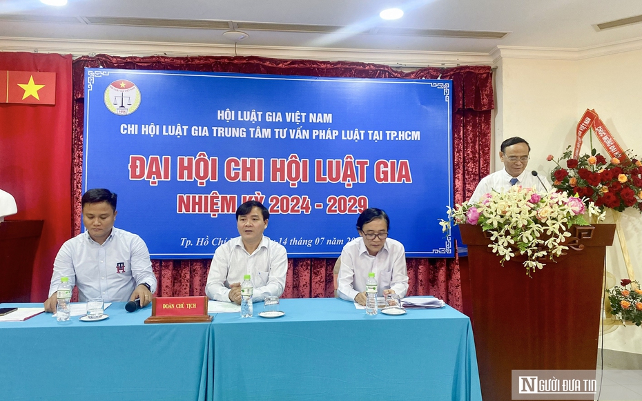 Đại hội Chi hội Luật gia Trung tâm tư vấn pháp luật tại Tp.HCM