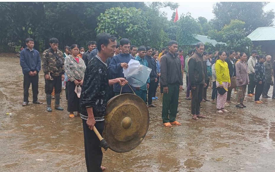 Kon Tum: 86 thôn, làng đồng bào Xơ Đăng tưởng nhớ, tiễn đưa Tổng Bí thư Nguyễn Phú Trọng