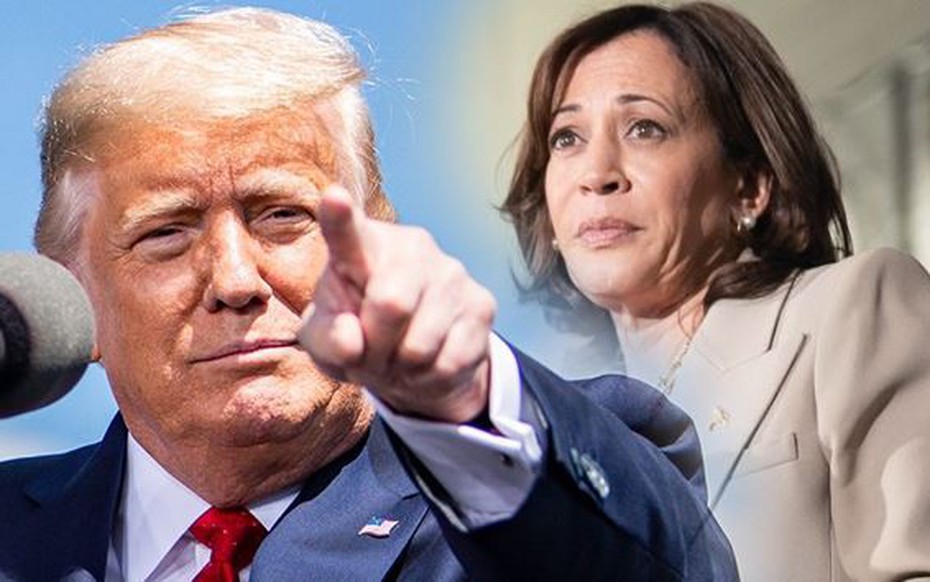 Ông Trump chi đậm để đối đầu với bà Harris ở các bang chiến trường