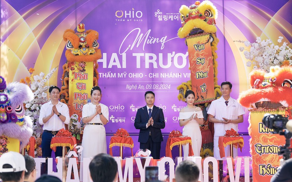 Thẩm mỹ OHIO khai trương chi nhánh mới tại Nghệ An