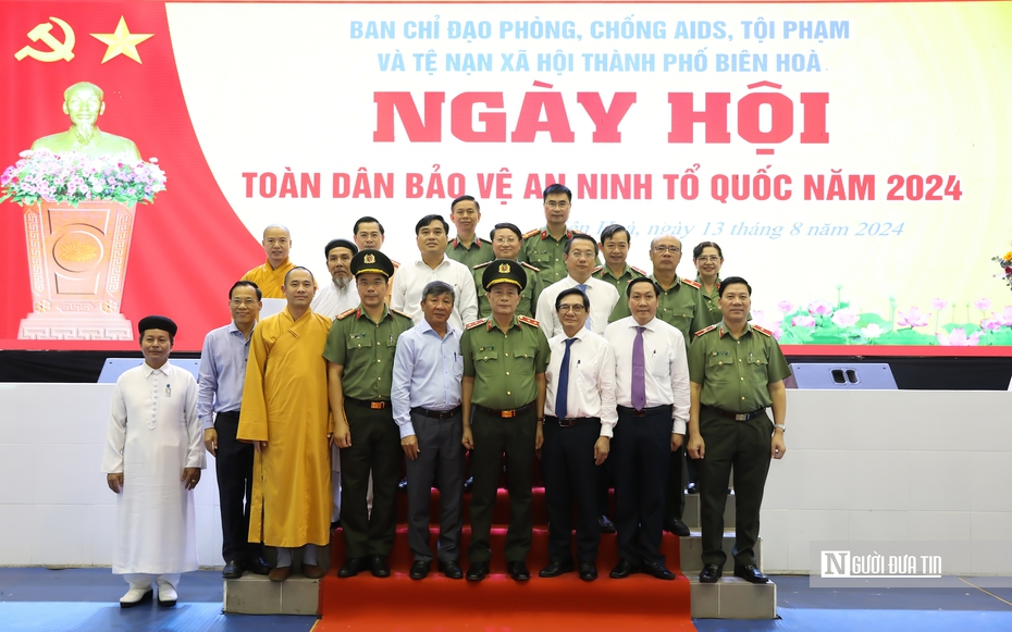 Thứ trưởng Lê Quốc Hùng dự Ngày hội Toàn dân bảo vệ an ninh Tổ quốc tại Đồng Nai